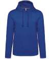 KB489 K489 Kariban Hooded Sweatshirt light royal blue colour image